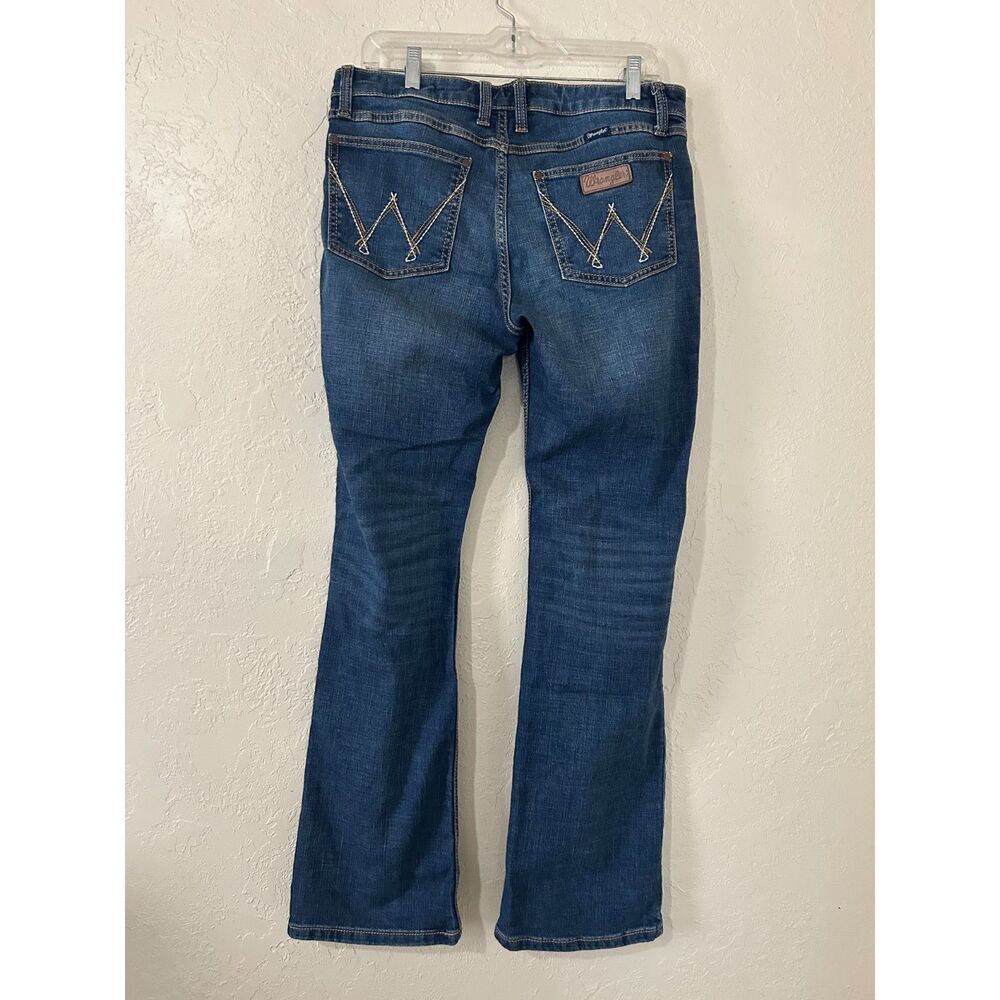 Wrangler Retro Boot Cut Mid-Rise Jeans- Sz. 9 x 32 EUC - Picture 3 of 6